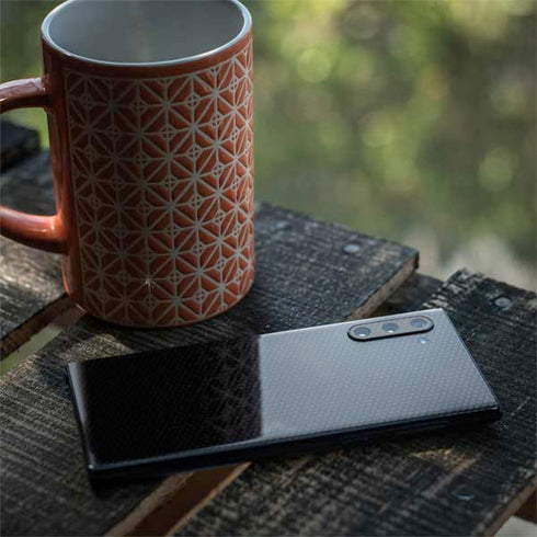 Specialty Vinyl Black Hex Texture Galaxy Note 10 Skin